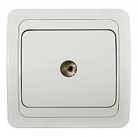 Розетка TV CLASSICO 2027 бел. ASD / IN HOME 4690612000411