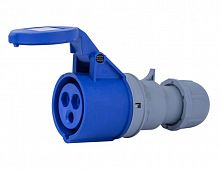Розетка переносная 2Р+РЕ 16А 220В IP44 РП-103 DEKraft 26130DEK
