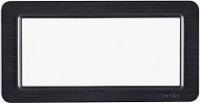 Рамка двойная для розетки LAVIN черн. ARVIA 21 25 4000 027