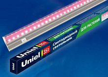 Светильник светодиодный ULI-P21-35W/SPSB IP40 WHITE 35Вт IP40 накладной линейный для растений спектр для рассады и цветения бел. Uniel UL-00002993