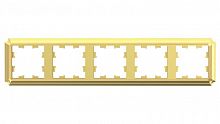 Рамка 5-пост. AtlasDesign Antique универс. зол. SE ATN101605
