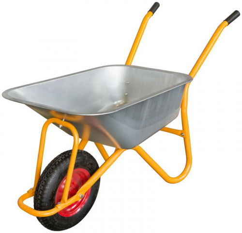 Тачка строительная 75л грузоподъемность 170кг FIT 77556