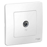 Коннектор TV СП BLANCA бел. SchE BLNTS000011