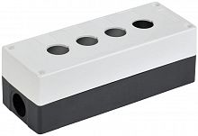 Корпус КП104-Р 4-м для кнопок бел. IEK BKP10-4-K01-R