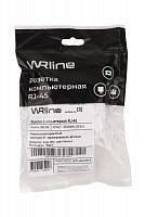Розетка компьютерная RJ-45 WR-WS-8P8C-C5E-SH-2 кат. 5e экранир. двойная внешняя Dual IDC бел. WRline 505218