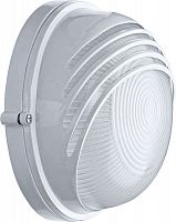 Светильник ЛОН 94 817 NBL-R3-60-E27/WH 1х60Вт E27 IP54 (аналог НПБ 1307 бел. круг ресн. 60Вт) Navigator 94817