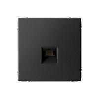 Розетка компьютерная ArtGallery RJ45 кат.5E механизм базальт SE GAL001483