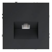 Розетка компьютерная 1-м СП S70 RJ45 кат.6 механизм графит Voltum VLS060107