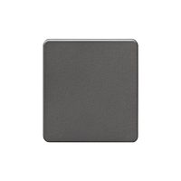 Выключатель 1-кл. СП ROUND MIELE 10А титан Kranz KR-78-0705-2