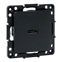 Розетка Стокгольм HDMI механизм черн. EKF EZA00-327-10