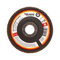 Круг лепестковый торцевой P80 115х22.2мм Kranz KR-90-0007